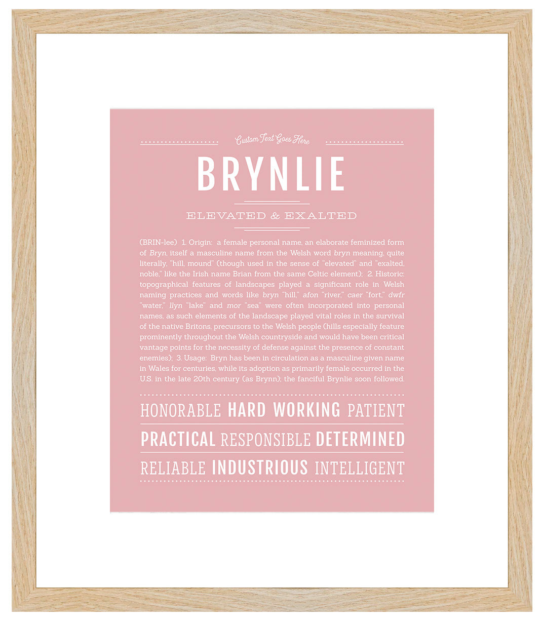 Brynn | Name Art Print