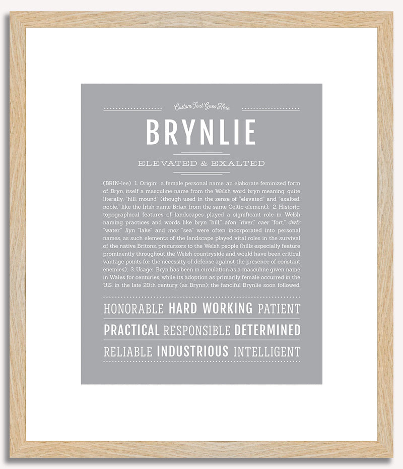 Brynlie | Name Art Print