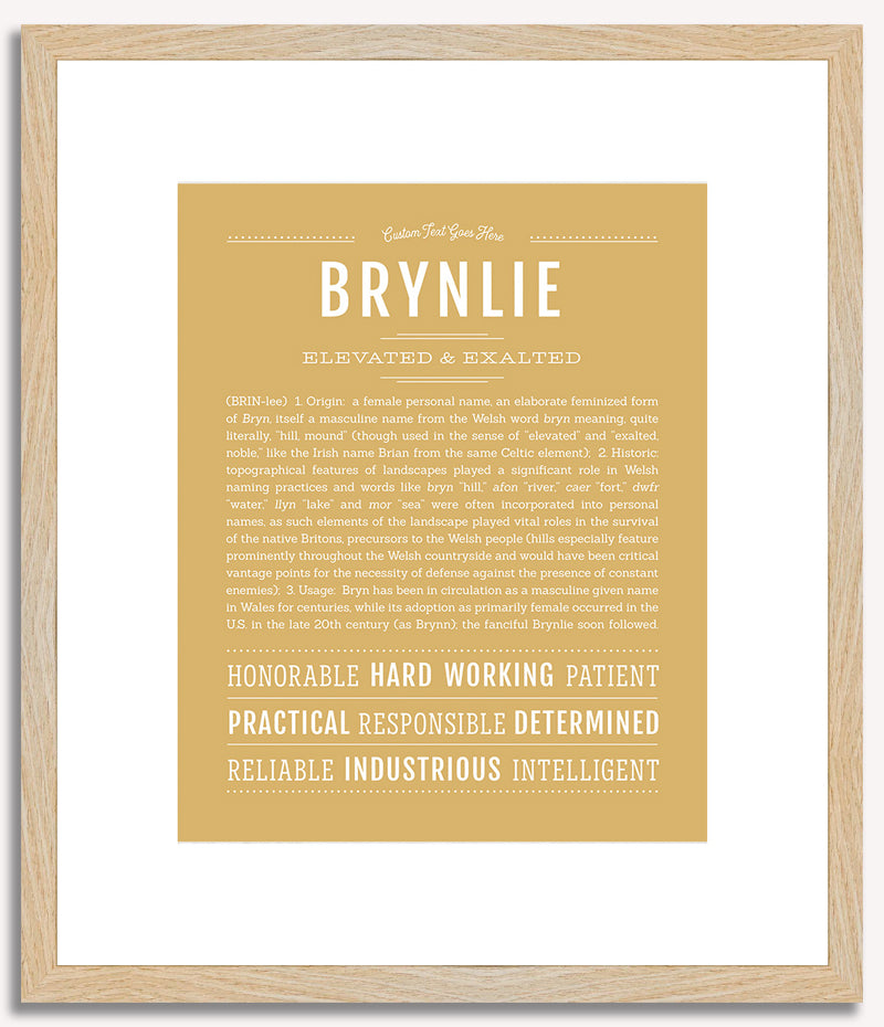 Brynlie | Name Art Print