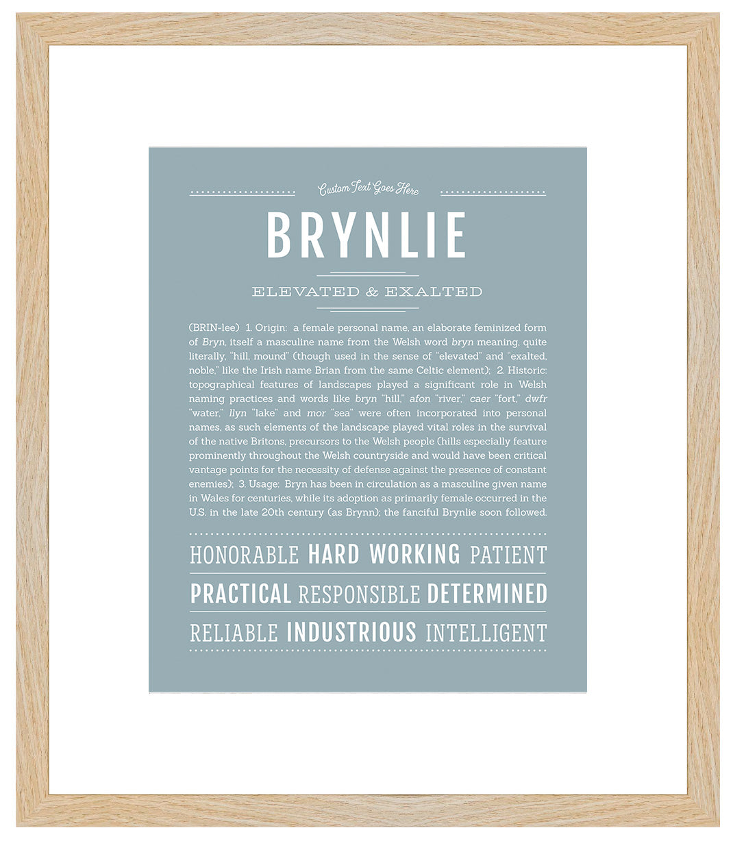 Brynn | Name Art Print