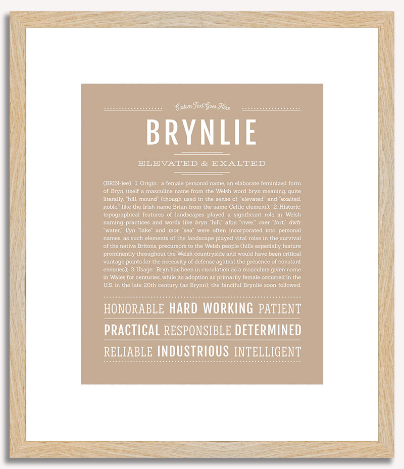 Brynlie | Name Art Print