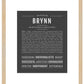 Brynn | Name Art Print