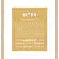 Brynn | Name Art Print