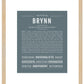 Brynn | Name Art Print