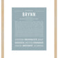 Brynn | Name Art Print