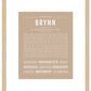 Brynn | Name Art Print