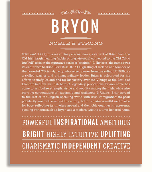 Frame Options | Terra Cotta | No Frame