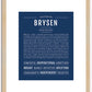 Brysen | Name Art Print