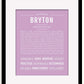 Frame Options | Lilac | Black Frame, Matted