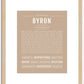 Byron | Name Art Print