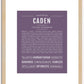 Caden | Name Art Print