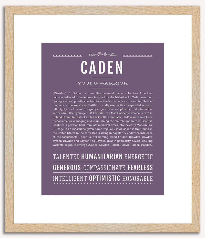 Caden | Name Art Print