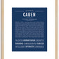 Caden | Name Art Print