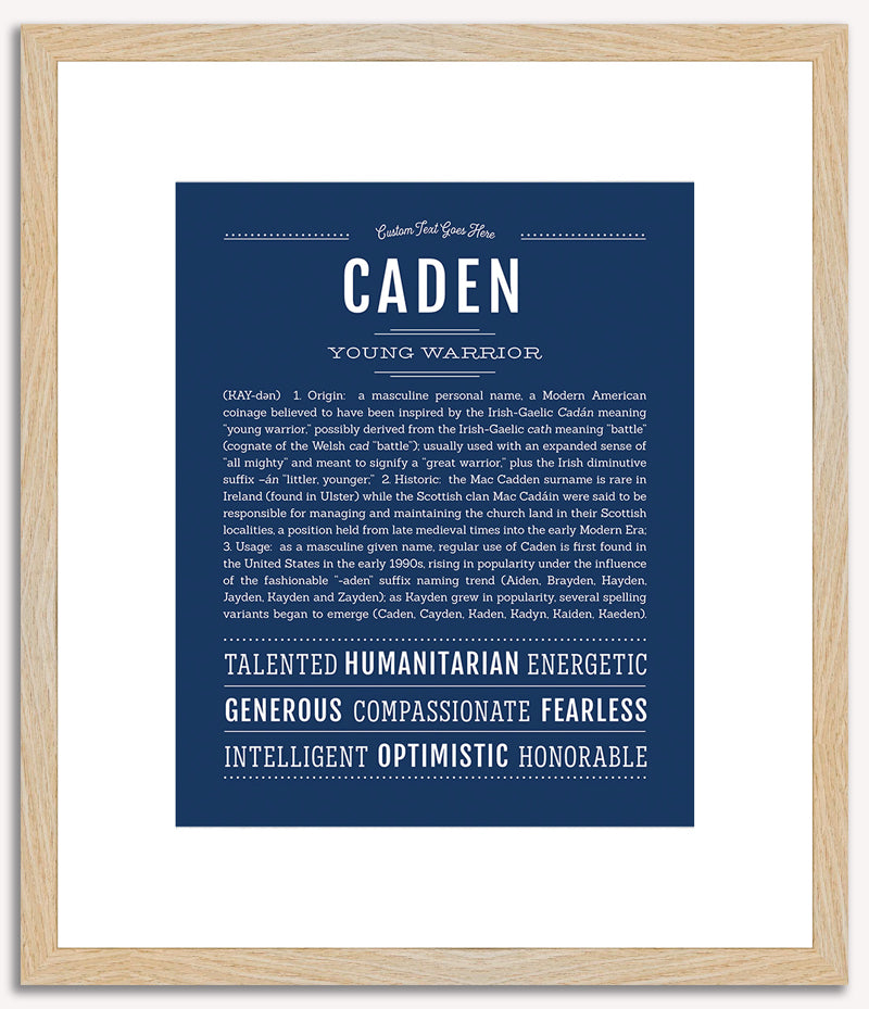 Caden | Name Art Print