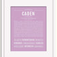 Frame Options | Lilac | White Frame, Matted