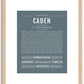 Caden | Name Art Print