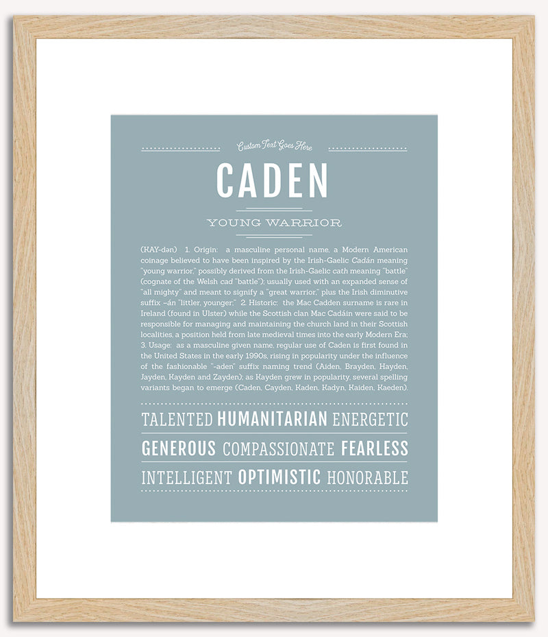 Caden | Name Art Print