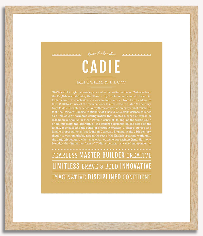 Cadie | Name Art Print