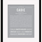 Frame Options | Sage | Black Frame, Matted