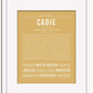 Frame Options | Matte Gold | White Frame, Matted