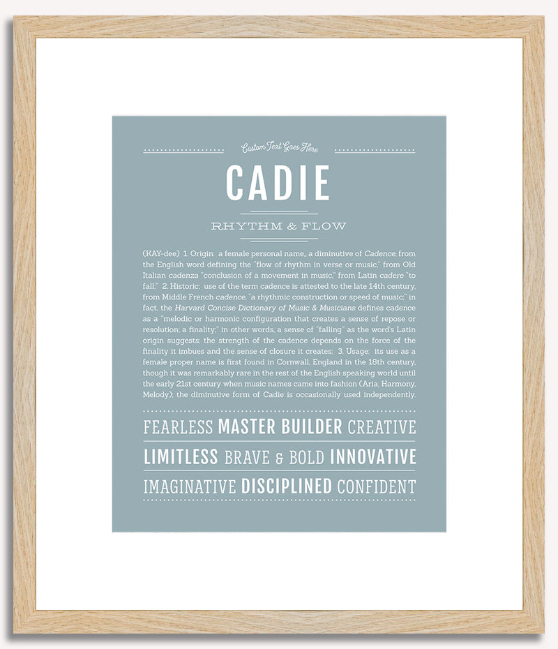 Cadie | Name Art Print