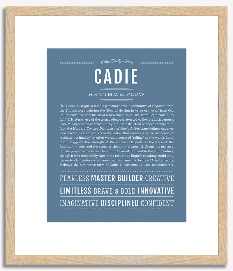 Cadie | Name Art Print