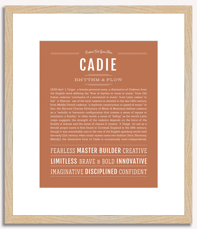 Cadie | Name Art Print