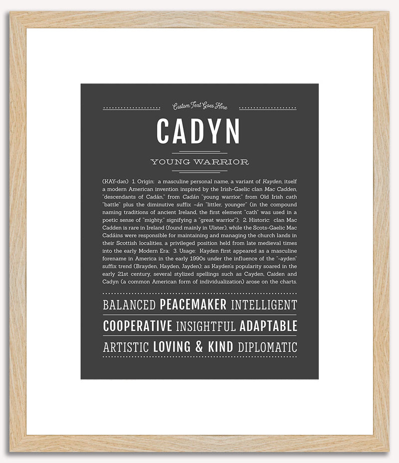 Cadyn | Name Art Print