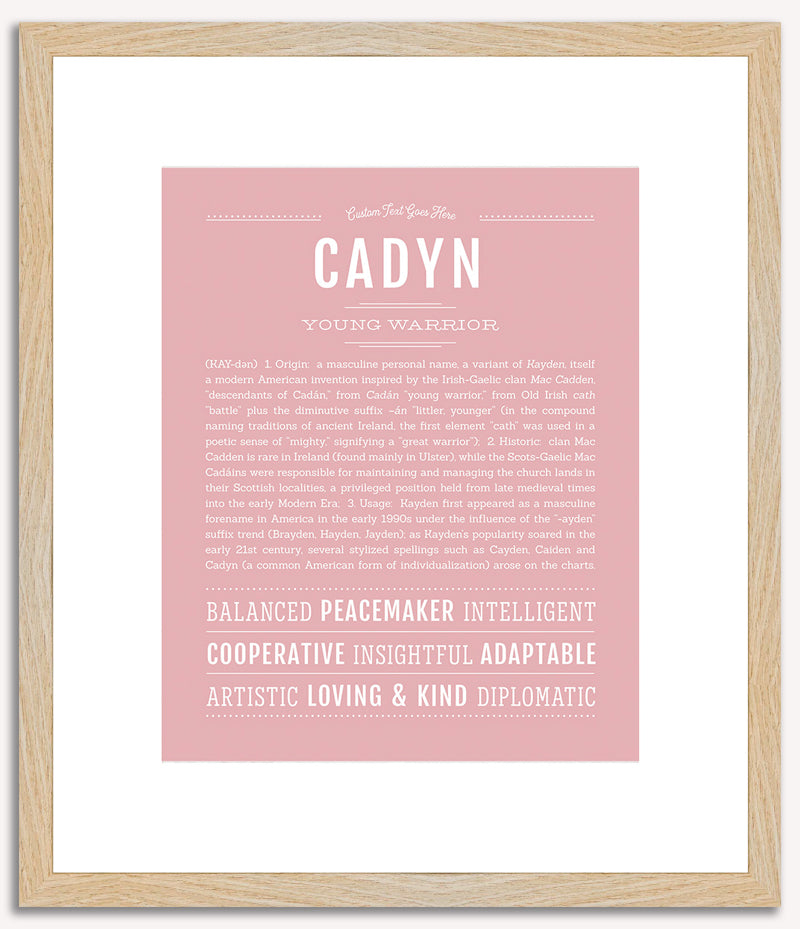 Cadyn | Name Art Print