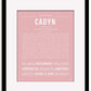 Frame Options | Dusty Rose | Black Frame, Matted