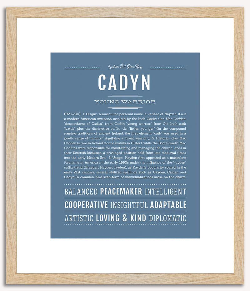 Cadyn | Name Art Print