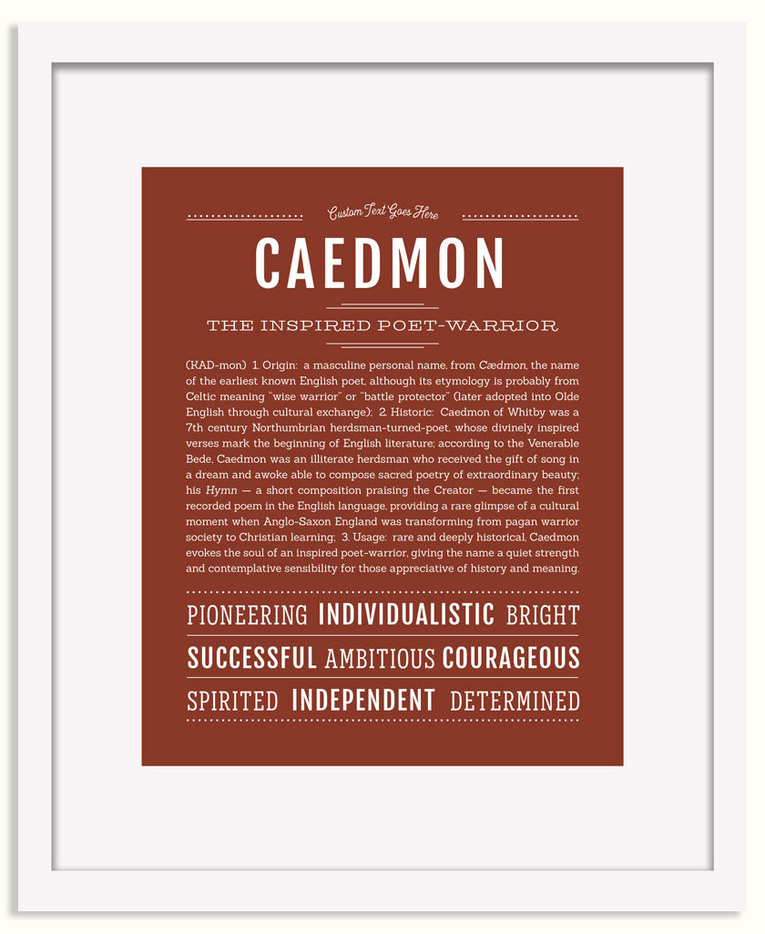 Frame Options | Bordeaux | White Frame, Matted