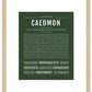 Frame Options | Deep Forest | Maple Frame, Matted