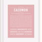 Frame Options | Dusty Rose | White Frame, Matted
