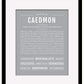 Frame Options | Light Gray | Black Frame, Matted