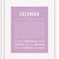 Frame Options | Lilac | White Frame, Matted