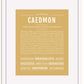 Frame Options | Matte Gold | White Frame, Matted
