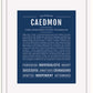 Frame Options | Midnight Blue | White Frame, Matted