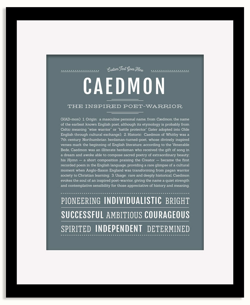 Frame Options | Night Rendezvous | Black Frame, Matted