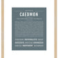 Frame Options | Night Rendezvous | Maple Frame, Matted