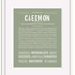 Frame Options | Sage | White Frame, Matted