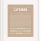 Frame Options | Tan | White Frame, Matted