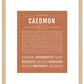 Frame Options | Terra Cotta | Maple Frame, Matted