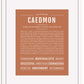 Frame Options | Terra Cotta | White Frame, Matted