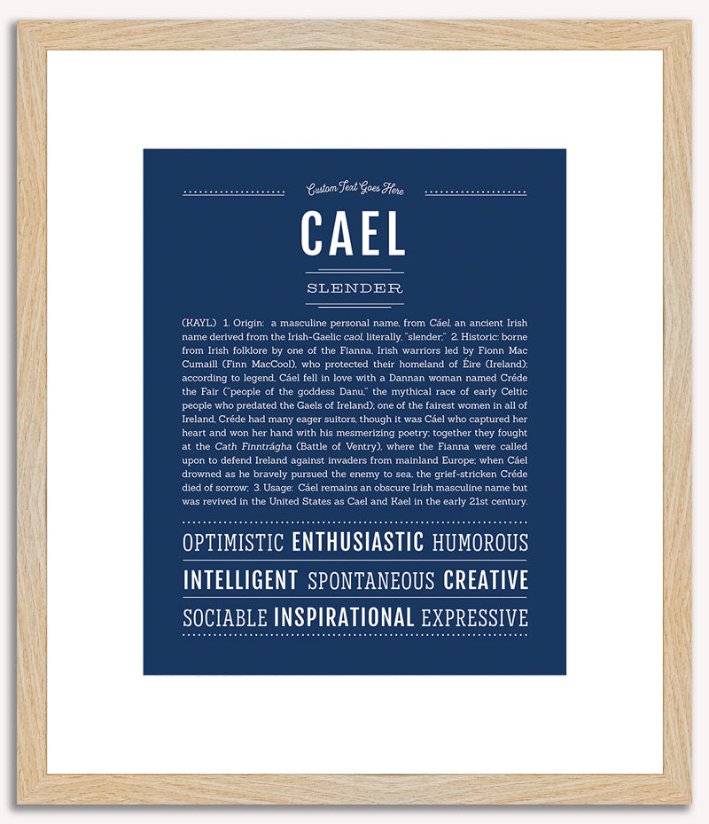 Cael | Name Art Print