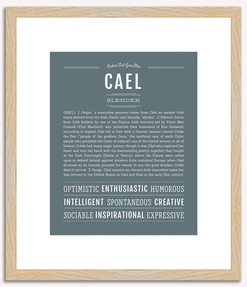 Cael | Name Art Print