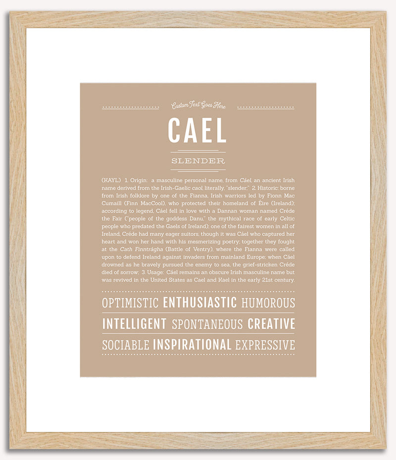 Cael | Name Art Print