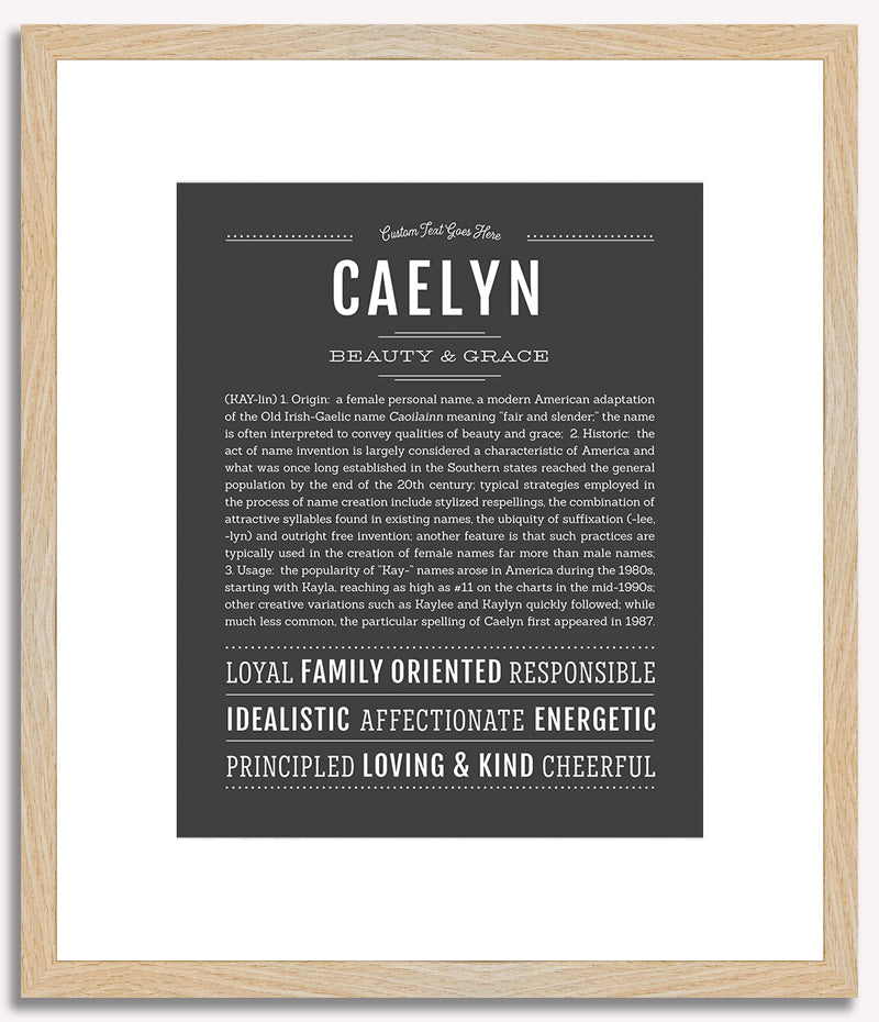 Caelyn | Name Art Print