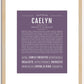 Caelyn | Name Art Print