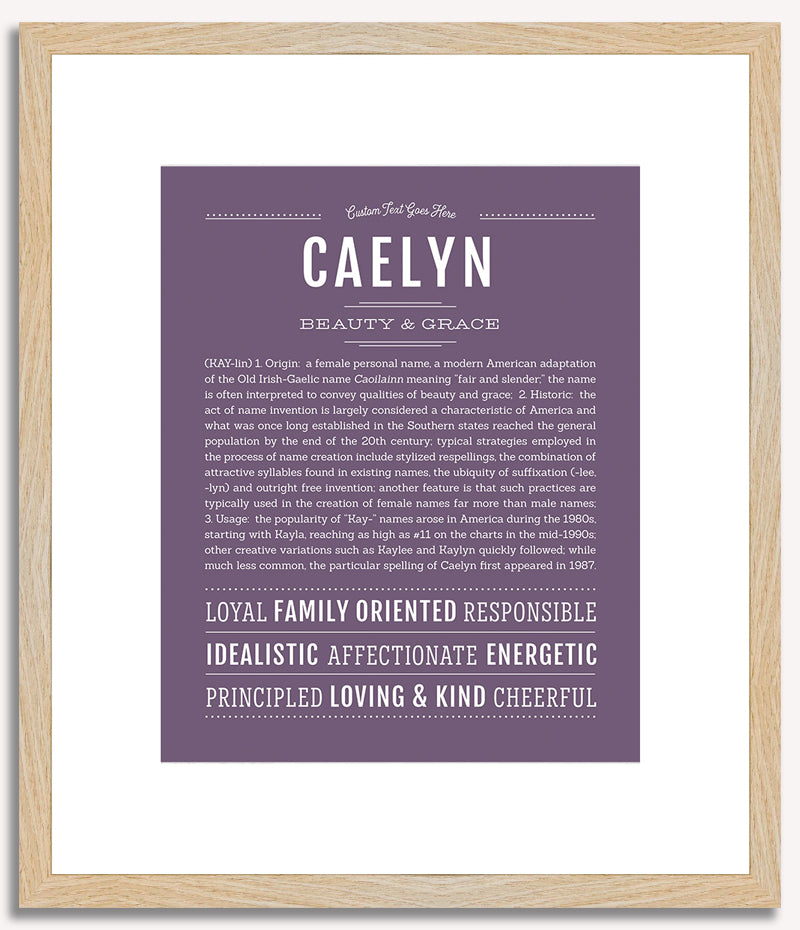 Caelyn | Name Art Print